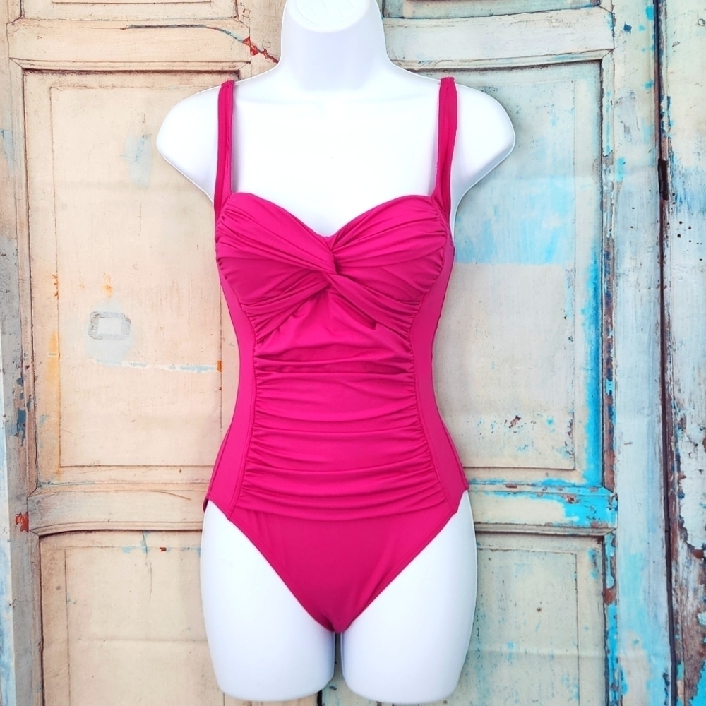 Carmen Marc Valvo One Piece Swimsuit